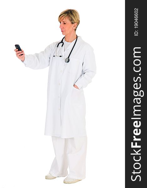 Doctor With Mobile