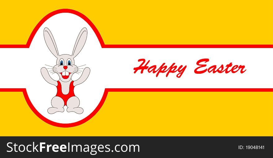 Easter greeting card