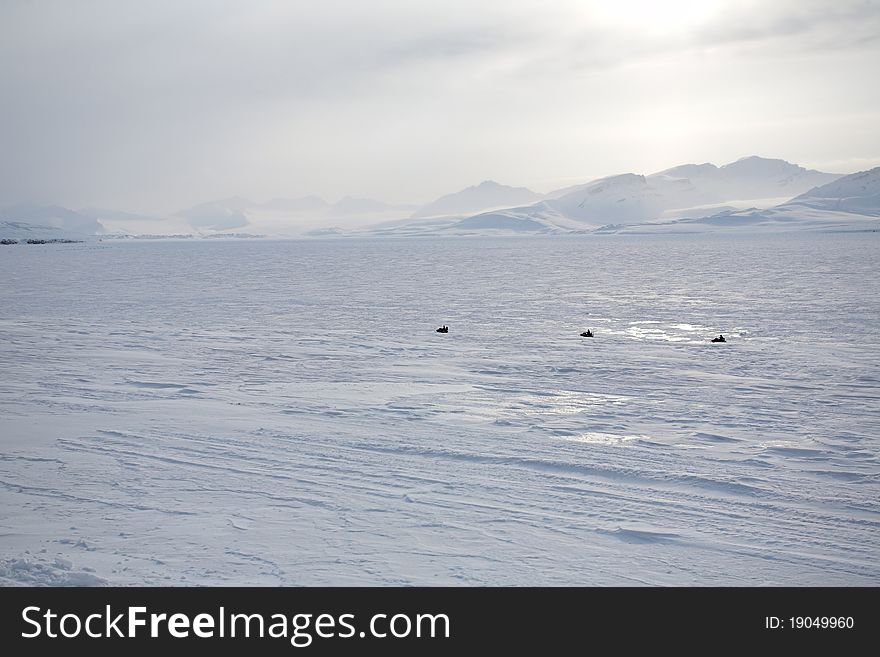 Winter in The Arctic - SPitsbergen, Svalbard