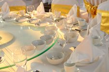 Table Set Royalty Free Stock Image Table Set Royalty Free Stock Image