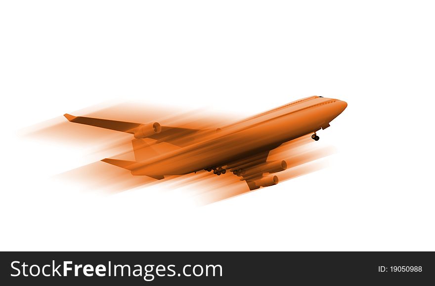 Airplane, isolated passenger liner design