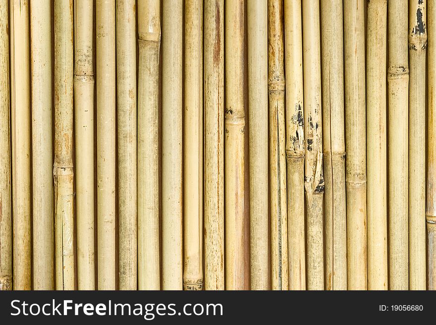 Bamboo curtain