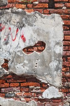 Fragment Of Red Brick Wall Royalty Free Stock Image Fragment Of Red Brick Wall Royalty Free Stock Image