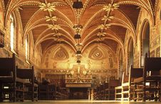 Plenary Hall Of The City Of Bruges. Stock Images Plenary Hall Of The City Of Bruges. Stock Images