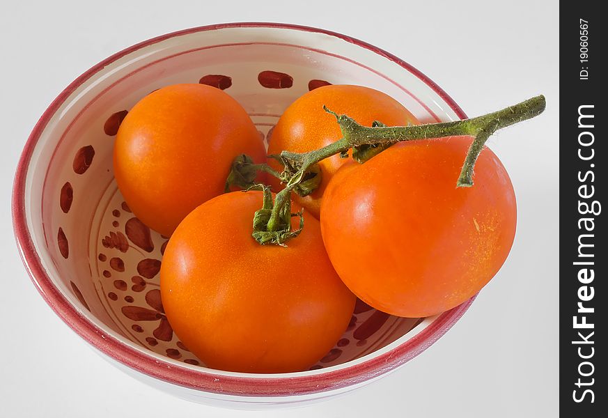 Four Red Tomatoes