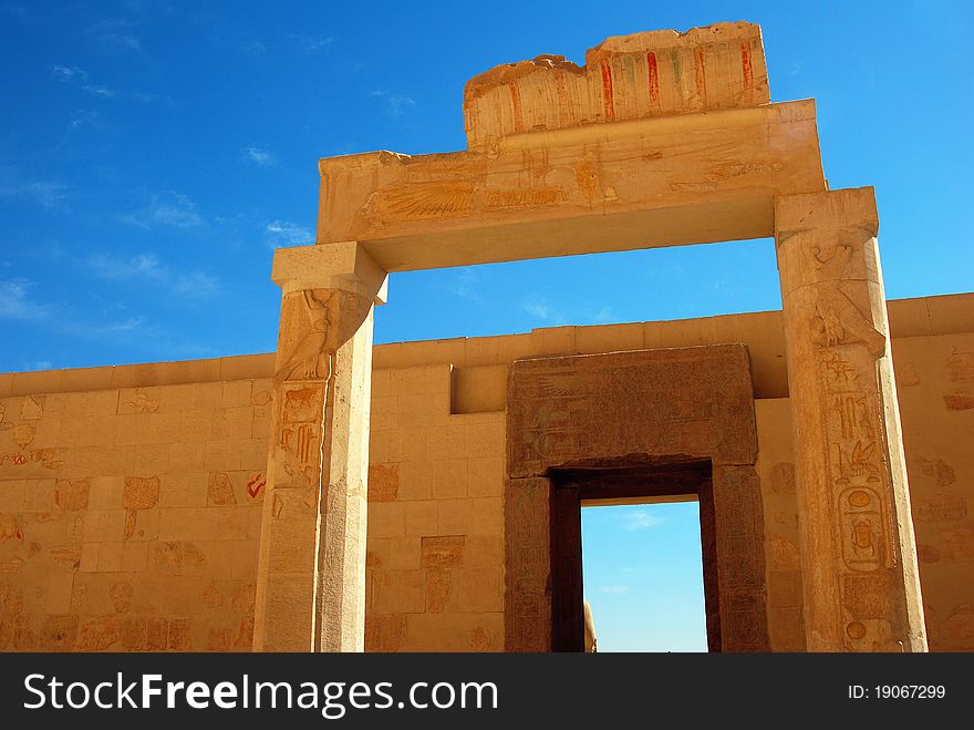 Acient Temple Of Egypt