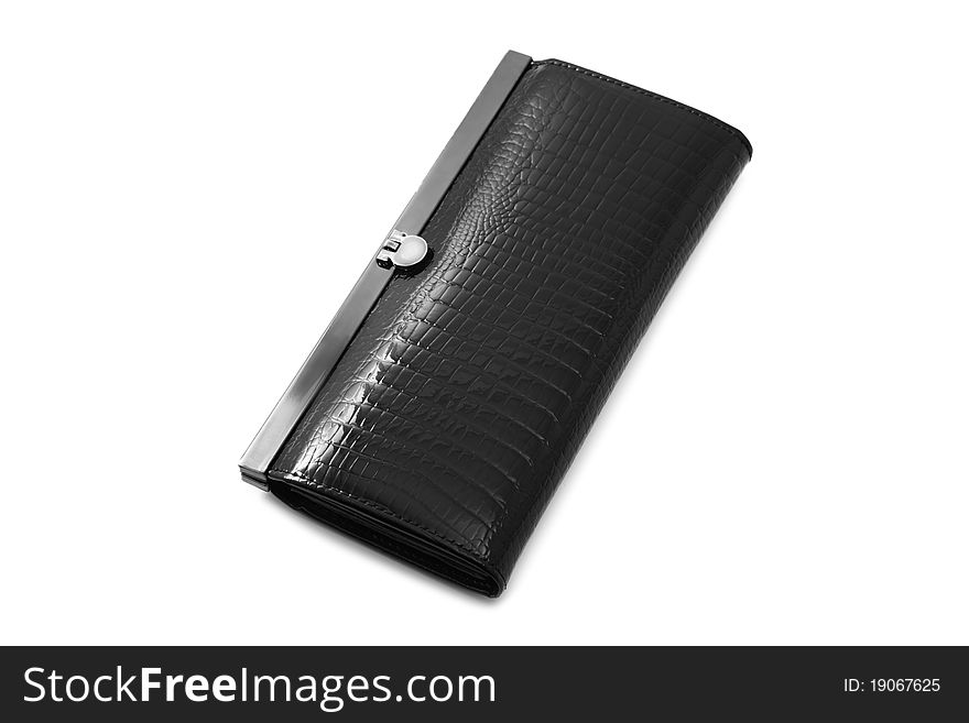 Wallet isolated over white background