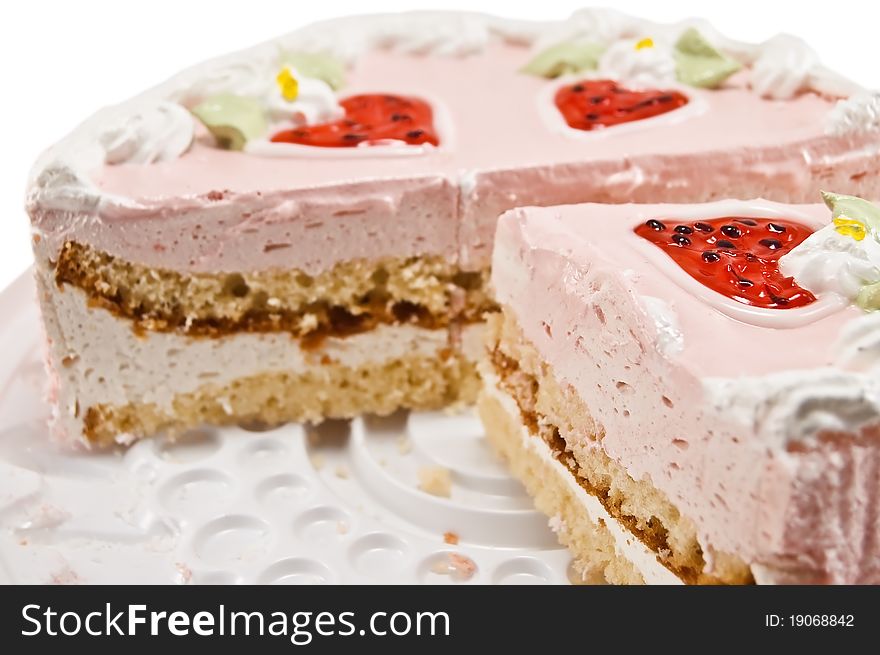 Appetizing cake in the photo. Appetizing cake in the photo