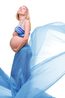 Beautiful Pregnant Woman Stock Photography