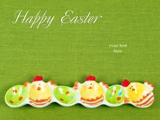 Easter Composition Royalty Free Stock Photography