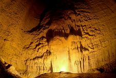 In A Cave. Royalty Free Stock Images