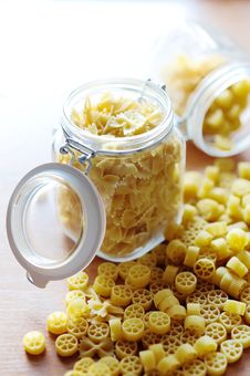 Pasta In Jars Stock Image Pasta In Jars Stock Image