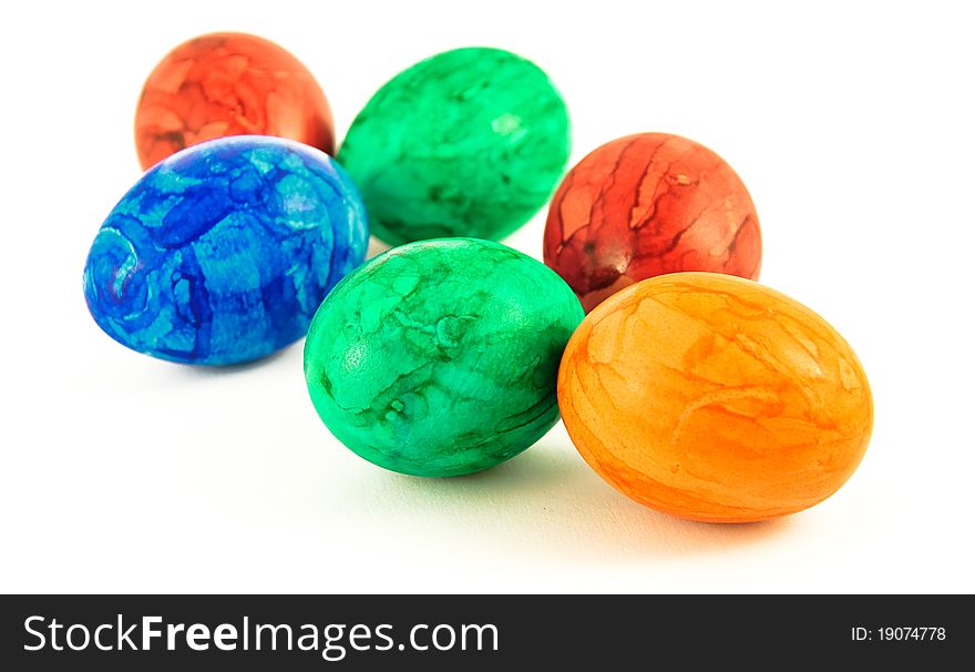 Painted Eggs.