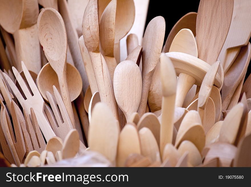 Wooden spoons