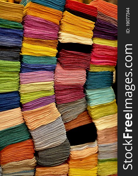 Colourful Silk Scarves