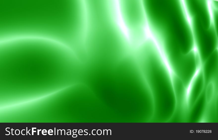 Abstract Green Light