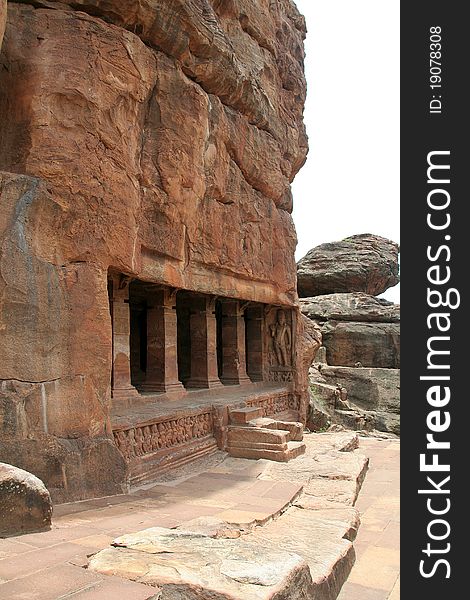 Rock-cut Temple at Badami