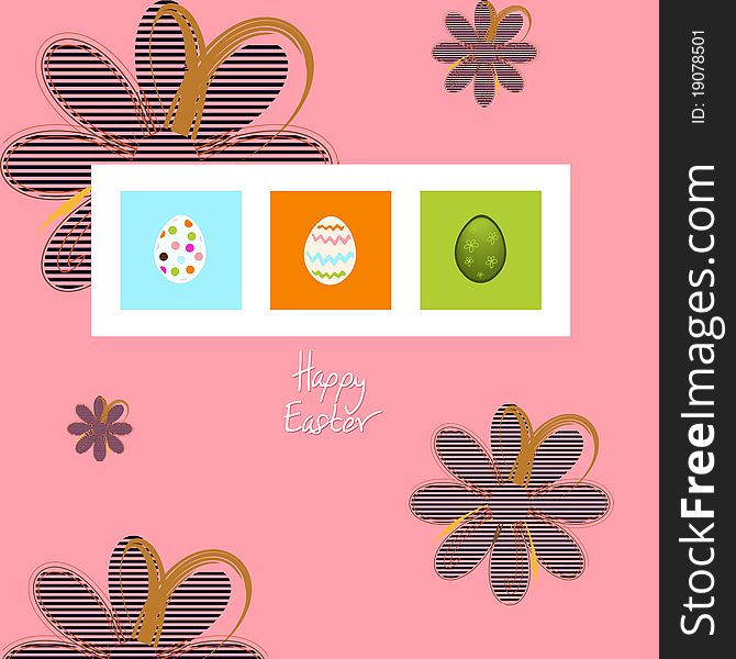 Easter Eggs Card