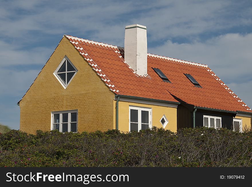 Denmark colored houses