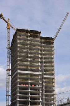 Construction Of A Concrete Structure Stock Images Construction Of A Concrete Structure Stock Images