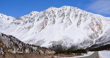Rainbow Mountain In Alaska Range Stock Photo Rainbow Mountain In Alaska Range Stock Photo