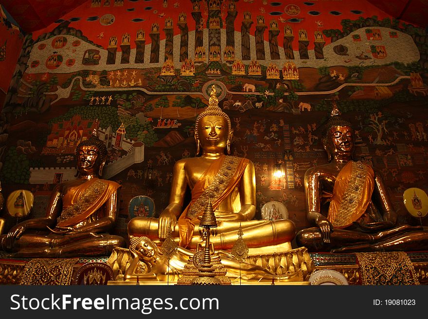 Buddhist Temple In Ayutthaya