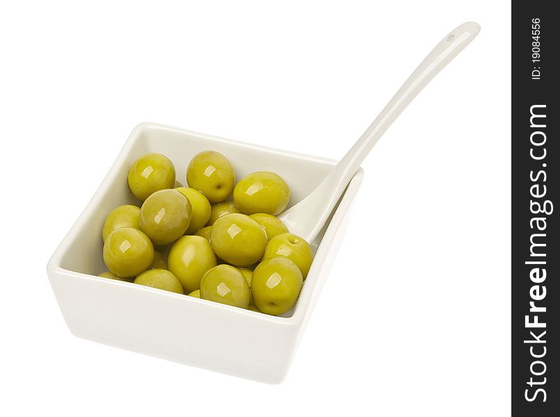 Olives In A Bowl