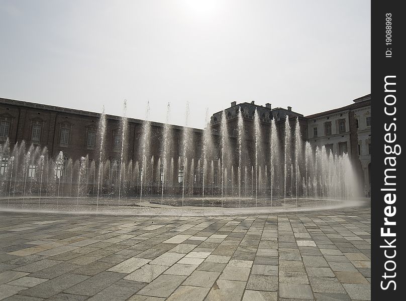 View of torino,beautiful city in italy