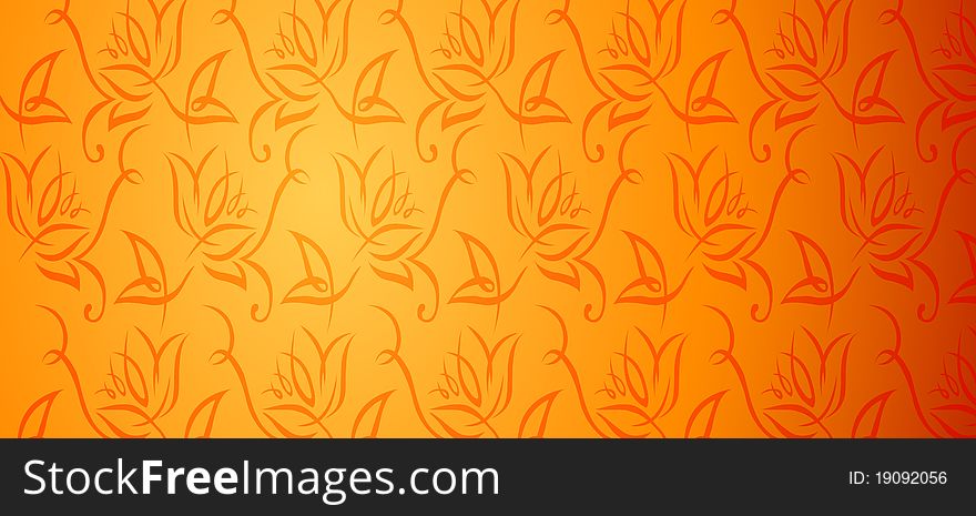 Seamless floral background