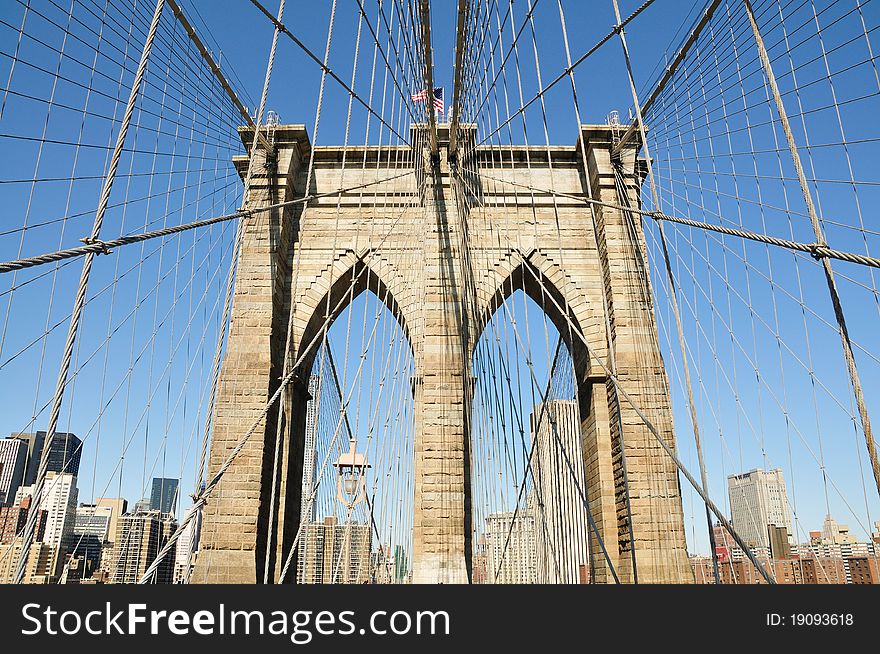 Brooklyn Bridge in New York City