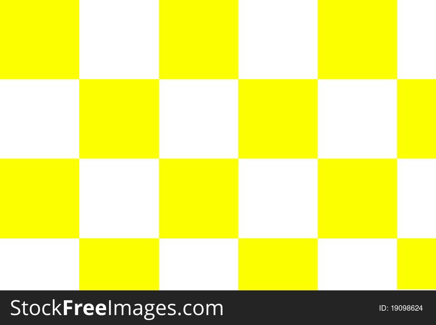 A checkerboard background color illustration