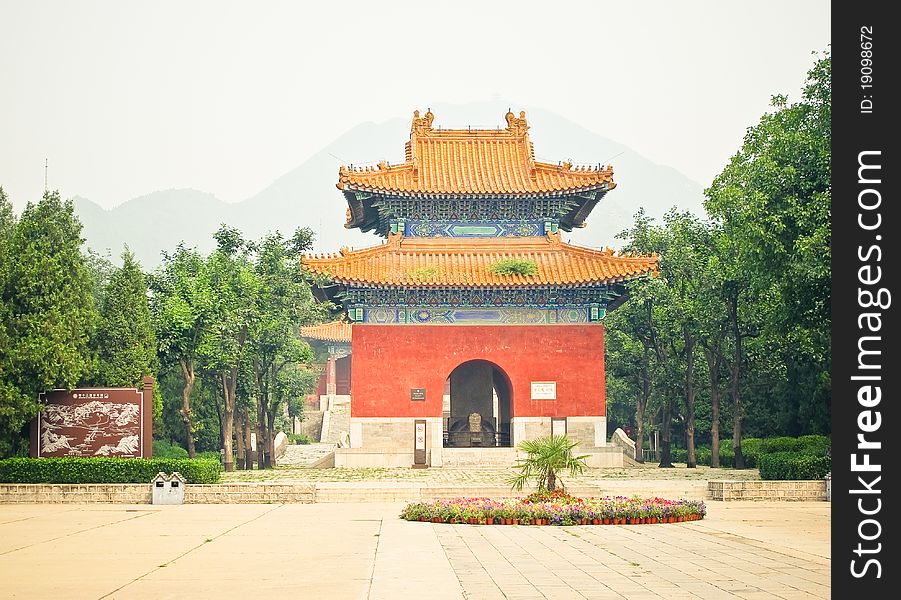 China, Beijing the Ming Tomb