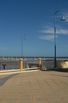The End Of The Pier Royalty Free Stock Images The End Of The Pier Royalty Free Stock Images
