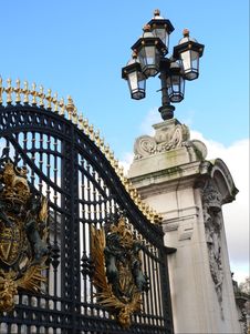 Buckingham Palace Gates. Stock Image Buckingham Palace Gates. Stock Image