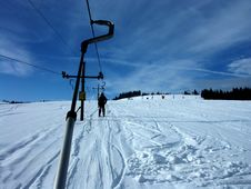 Chair Lift Royalty Free Stock Photo