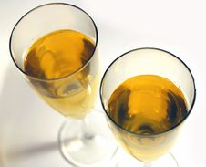 Two Glasses Of Wine Stock Images Two Glasses Of Wine Stock Images