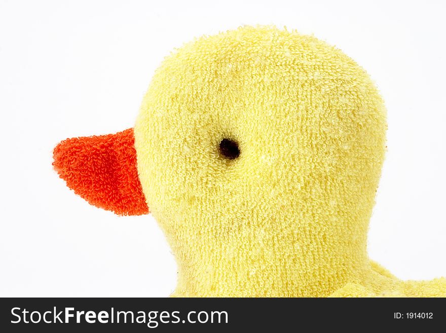 Toy duck head