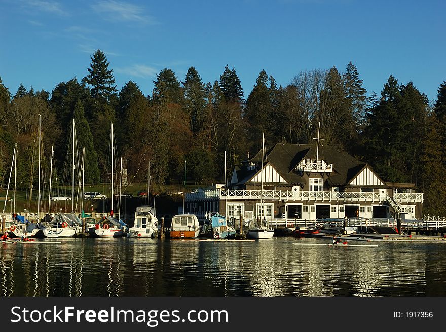 Boat club in stanley park