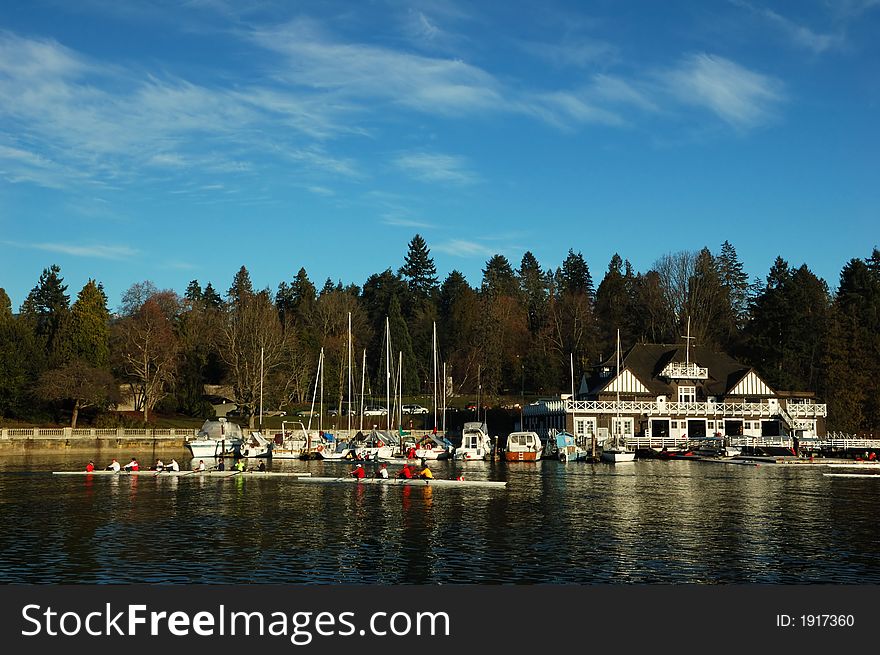 Boat club in stanley park