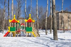 Children S Playground. Royalty Free Stock Photo Children S Playground. Royalty Free Stock Photo
