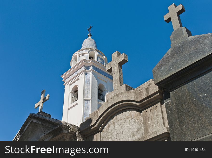 The Recoleta Cemetery at Buenos Aires holds the tombs of the most prominent argentinian personalities.