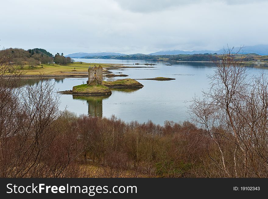 Castle Stalker near Appin, Scotland