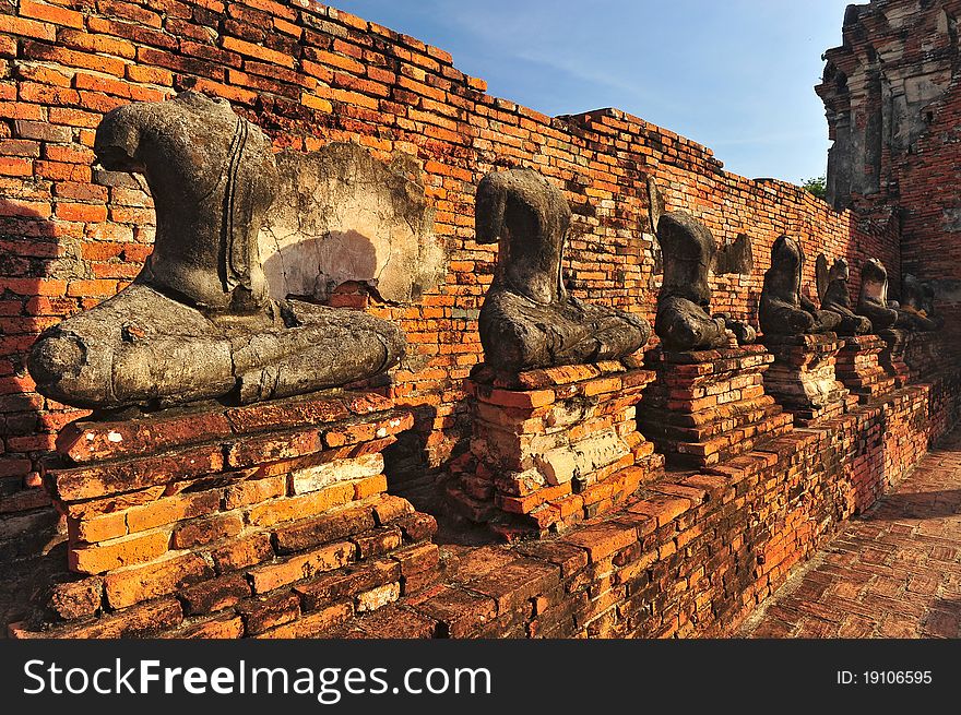 Headless Buddha Ruins