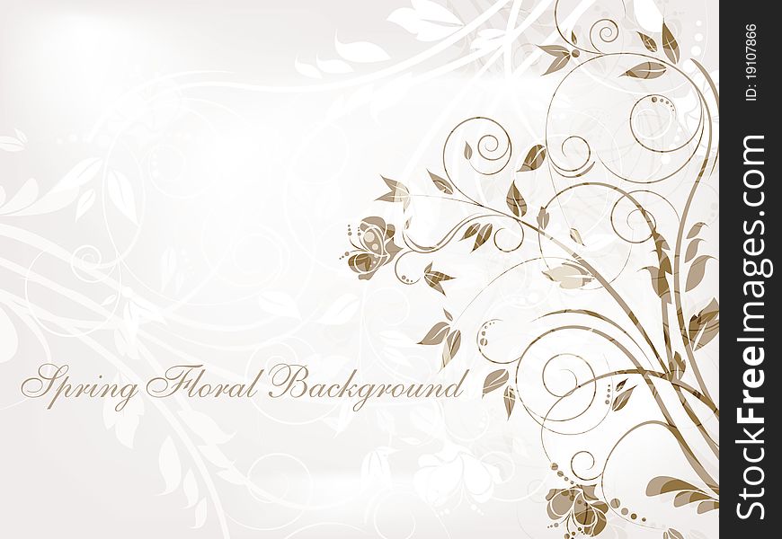 Nice Floral background for your design. Nice Floral background for your design