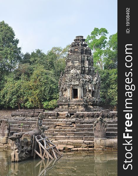 New Seven Wonder Angkor Wat -Neak Pean of Angkor Thom, Cambodia
