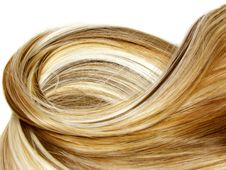 Highlight Hair Texture Background Stock Image