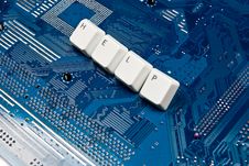 Help For Circuit Board Royalty Free Stock Images Help For Circuit Board Royalty Free Stock Images