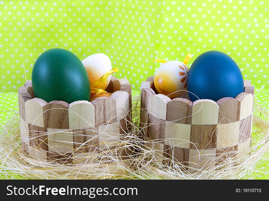 Holidays image: colour decoration with easter egg
