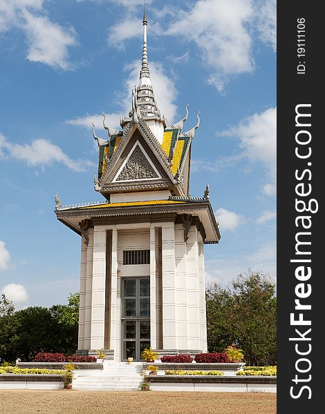Choeung Ek, memorial of the killing fields near Phnom Penh