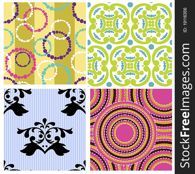 Set of abstract patterns